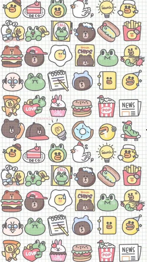 网红吃鸡手帐图片大全,美食与生活的完美融合