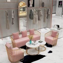 奶茶店网红小沙发图