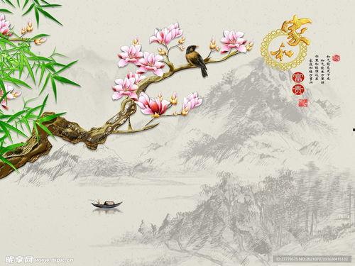 今日头条花鸟山水图,自然之美，尽收眼底