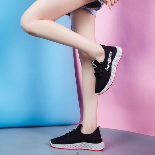 网红爆款学生鞋子视频