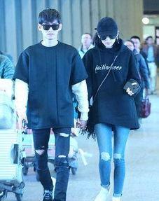 情侣装 明星,时尚穿搭引领潮流风向标